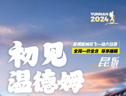 【初见温德姆】昆明西双版纳双飞一动5晚6日游