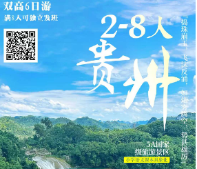 【2-8人小包团】贵州黄果树瀑布 西江千古苗寨 荔波 青岩古镇双卧8日游/双高铁6日游
