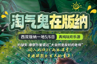 【2026寒假】淘气鬼版纳5/6日游 18人团