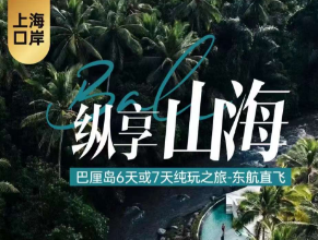 【2-8人小包团】山海巴厘岛4晚6日/5晚7日纯玩之旅