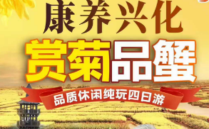 <万人游菊花节·赏万株花海>赏千垛菊海·访郑板桥纪念馆！溱湖湾动物王国 + 古罗塘