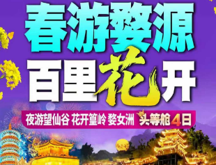 <望仙谷篁岭婺女洲2+1头等舱康养纯玩4日>篁岭梯田花海 山崖布达拉宫 绿野仙踪·网红花溪水街 夜游天上宫阙望仙谷