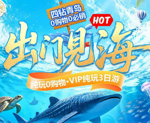 <四钻青岛3日游>日照青岛三日游